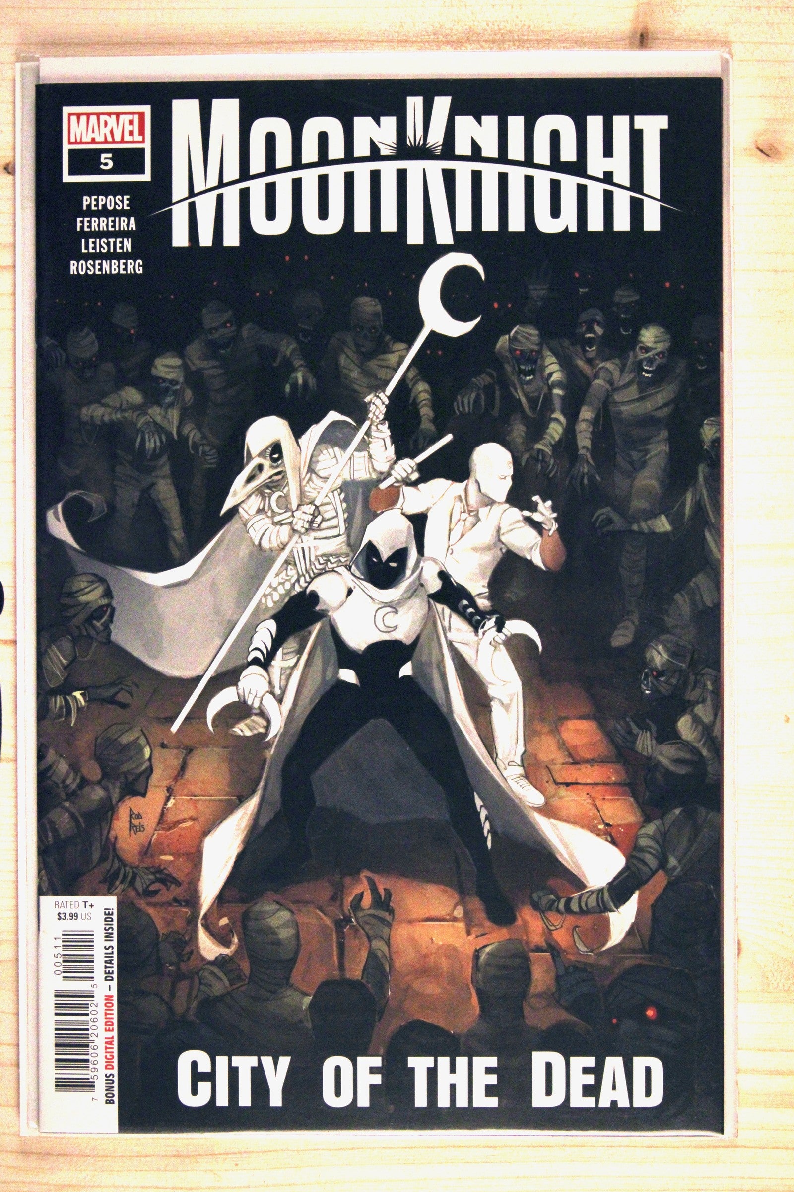 Moon Knight: City of the Dead  #5 – Marvel (2024) 9.6 NM+
