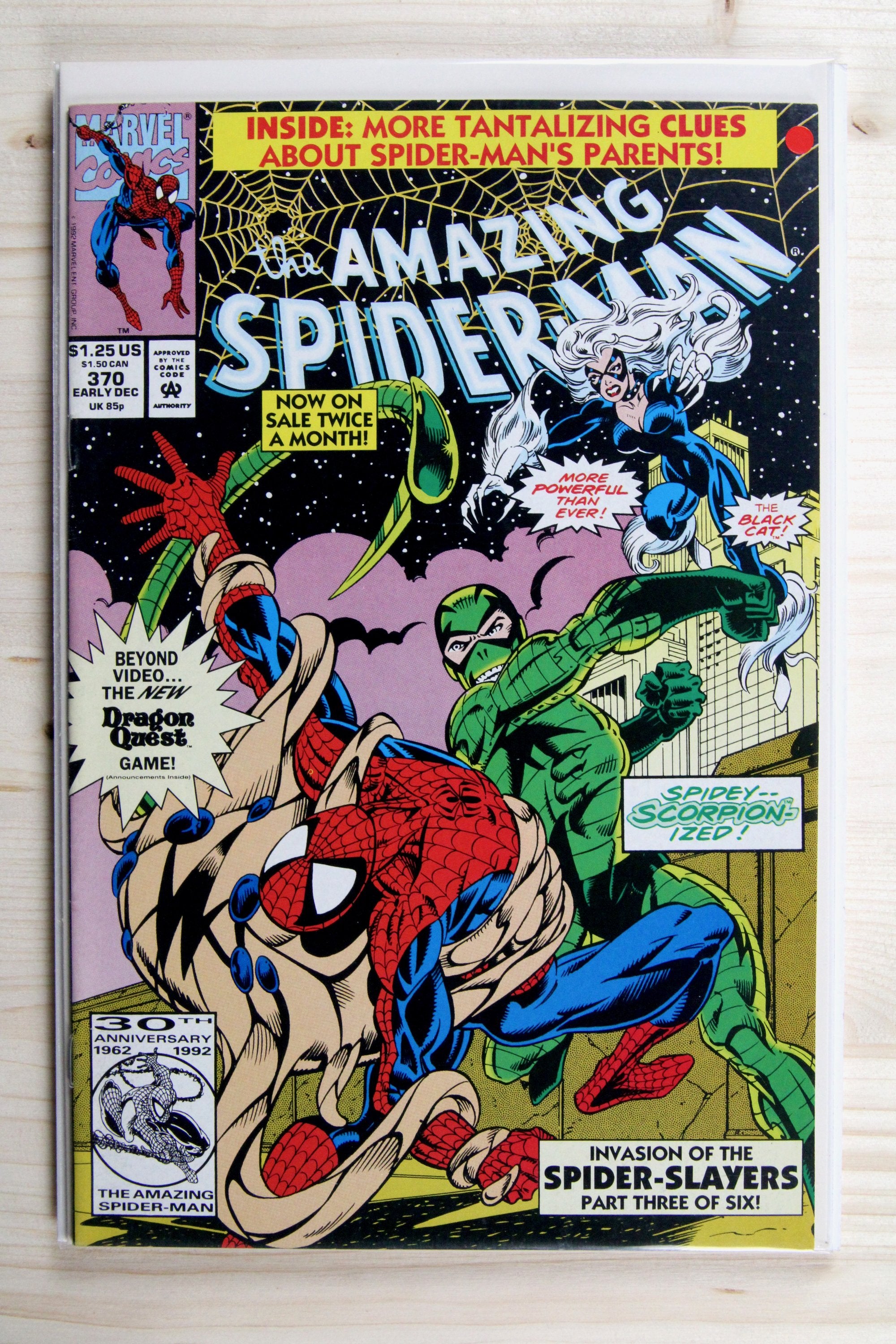 The Amazing Spider-Man #370 – Marvel (1992) 8.5 VF+