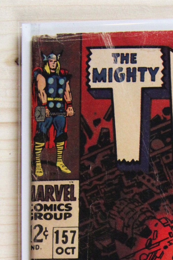 Thor #157 – Marvel (1968) 4.0 VG Jack Kirby art | Stan Lee story