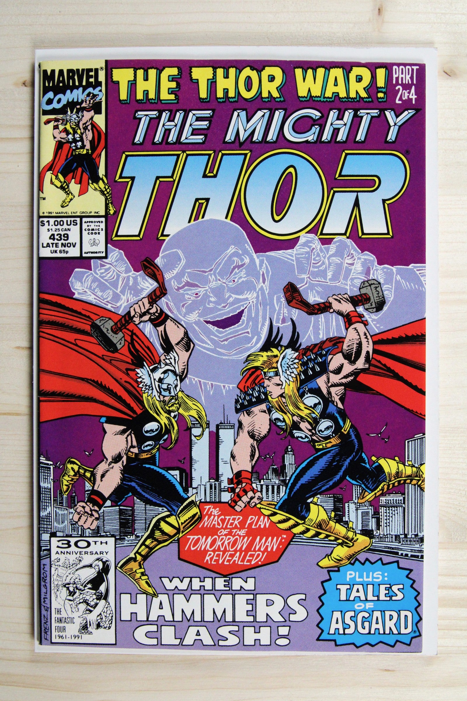 The Mighty Thor #439 – Marvel (1991) 9.0 VF/NM