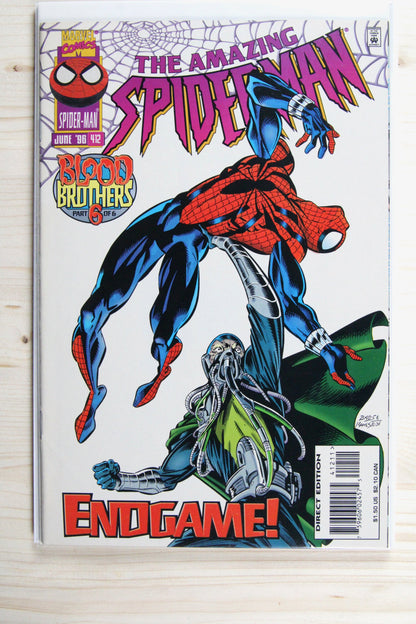 The Amazing Spider-Man #412 – Marvel (1996) 8.5 VF+ Blood Brothers