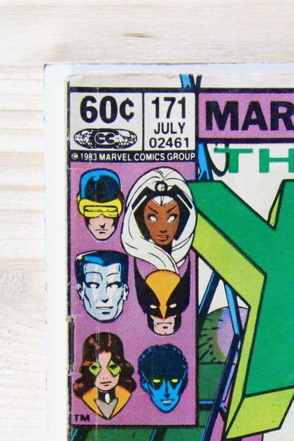 The Uncanny X-Men #171 – Marvel (1983) 4.0 VG Chris Claremont story | Mark Jewelers