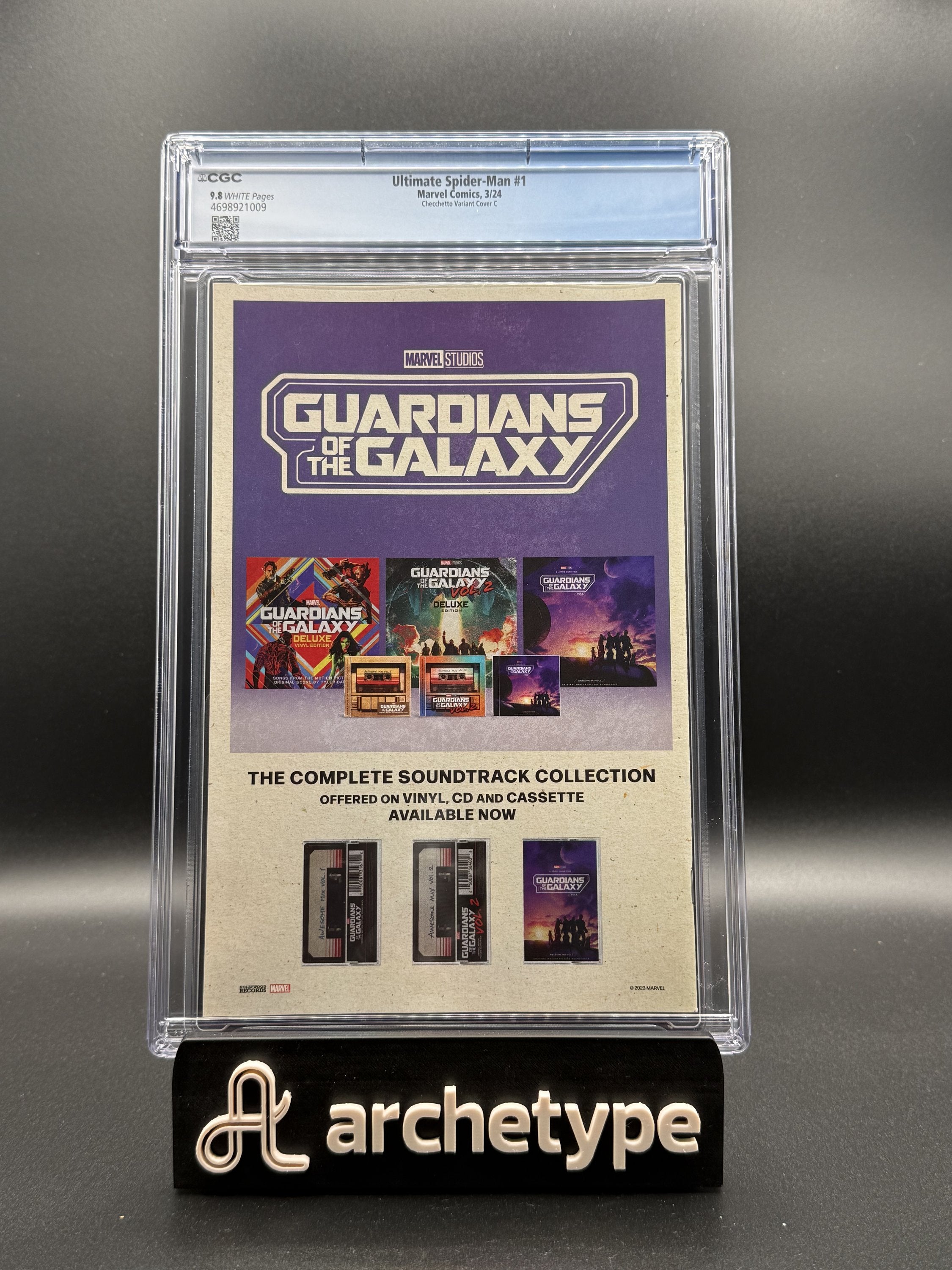 Ultimate Spider-Man #1 – Marvel (2024) CGC 9.8 NM/MT Jonathan Hickman story | Checchetto Variant Cover C