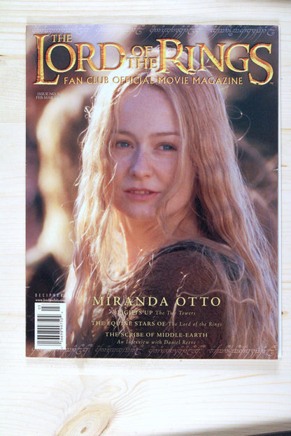 Lord of the Rings Fan Club Magazine #1-17 (2003) Full Run