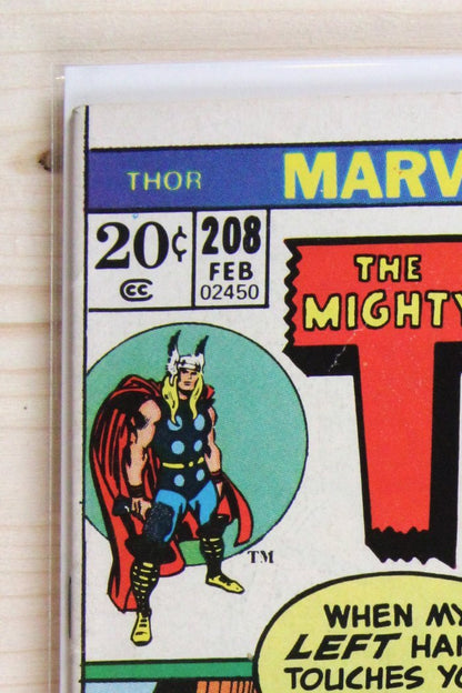 Thor #208 – Marvel (1973) 8.0 VF