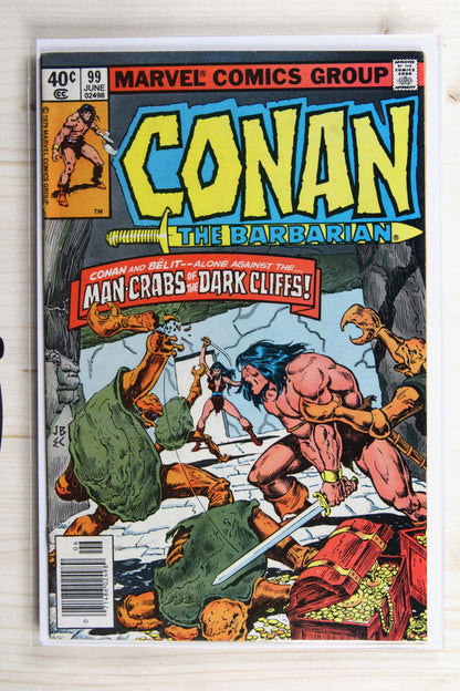 Conan the Barbarian #99 – Marvel (1979) 7.5 VF- Newsstand Edition