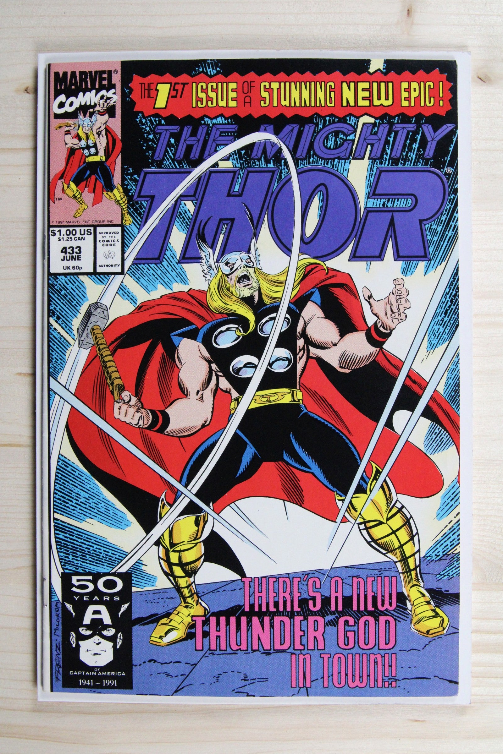 The Mighty Thor #433 – Marvel (1991) 9.0 VF/NM