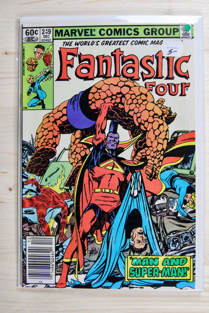 Fantastic Four #249 – Marvel (1982) 8.5 VF+ John Byrne story | Newsstand