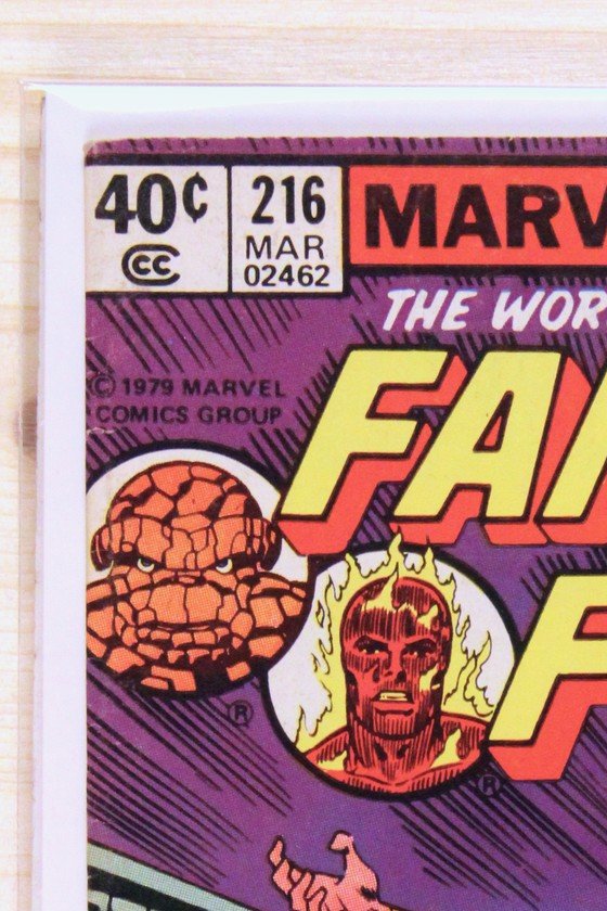 Fantastic Four #216 – Marvel (1980) 6.5 FN+ John Byrne art | Newsstand Edition