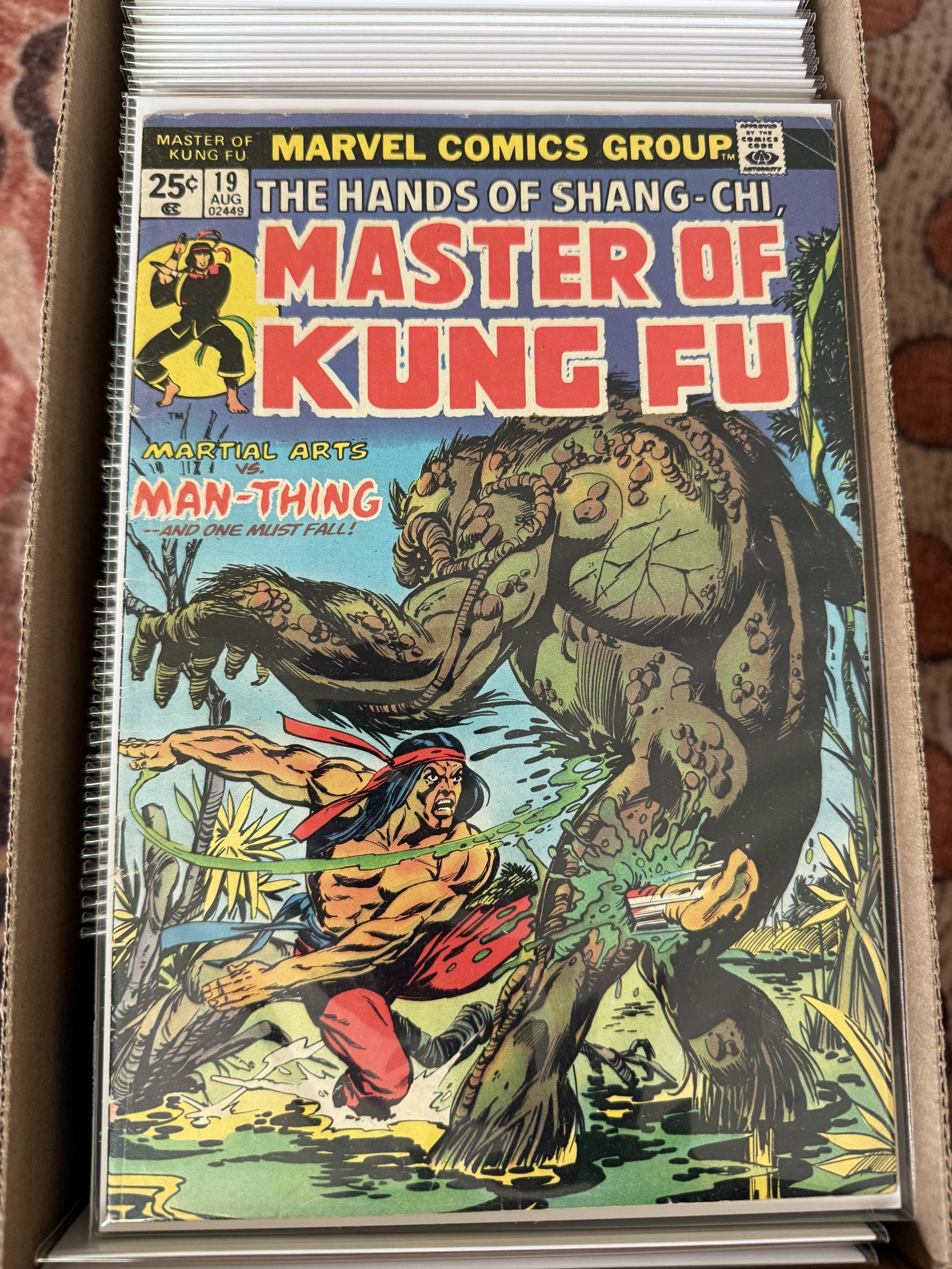 Shang-Chi, Master of Kung Fu #17-125 + King Sized & Annuals – Marvel (1975) (114 Issues)