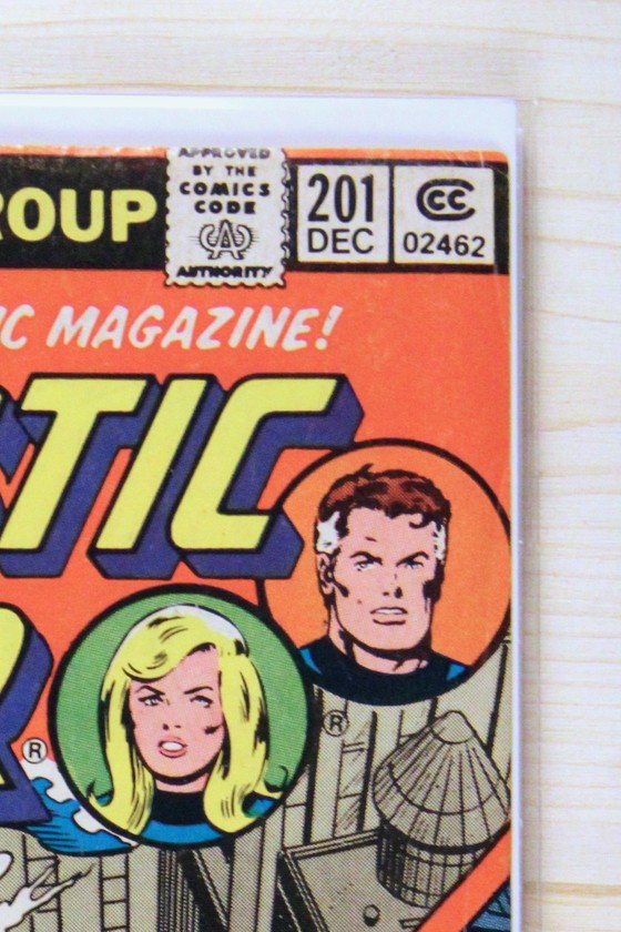 Fantastic Four #201 – Marvel (1978) 5.5 FN- Joe Sinnott cover | Newsstand Edition