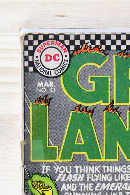 Green Lantern #43 – DC (1966) 3.0 GD/VG