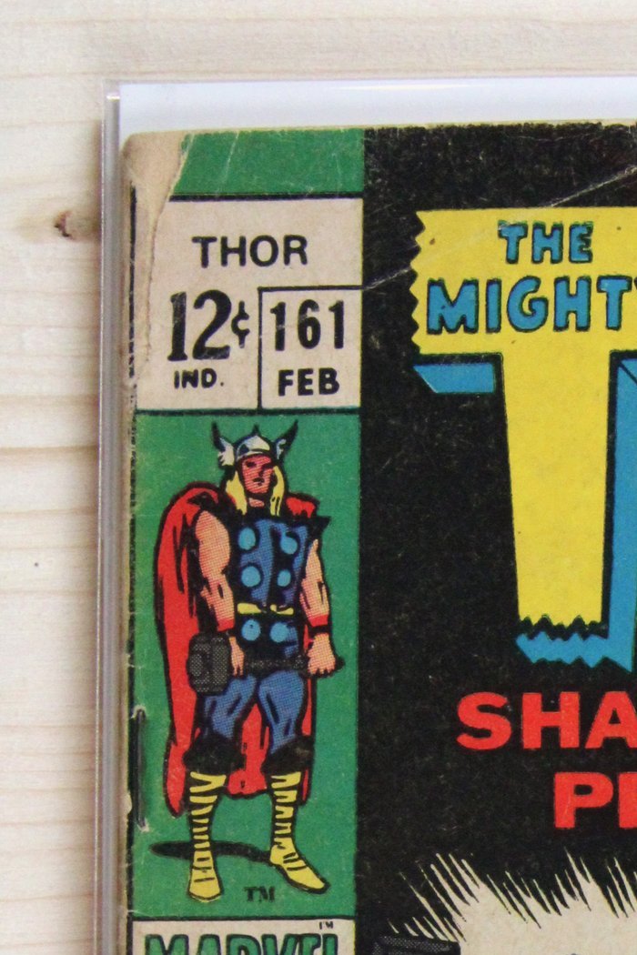Thor #161 – Marvel (1969) 3.5 VG- Jack Kirby art | Stan Lee story