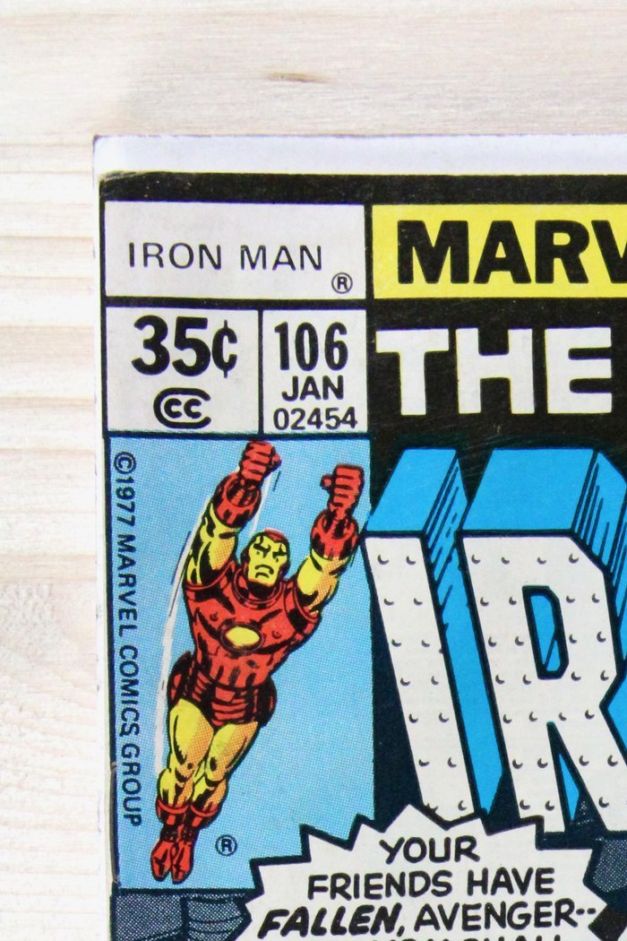 The Invincible Iron Man #106 – Marvel (1978) 6.0 FN "Hostess" Thor | Terry Austin cover