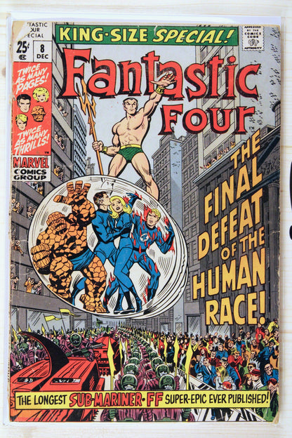 Fantastic Four King-Size Special Annual #8 – Marvel (1971) 3.5 VG-