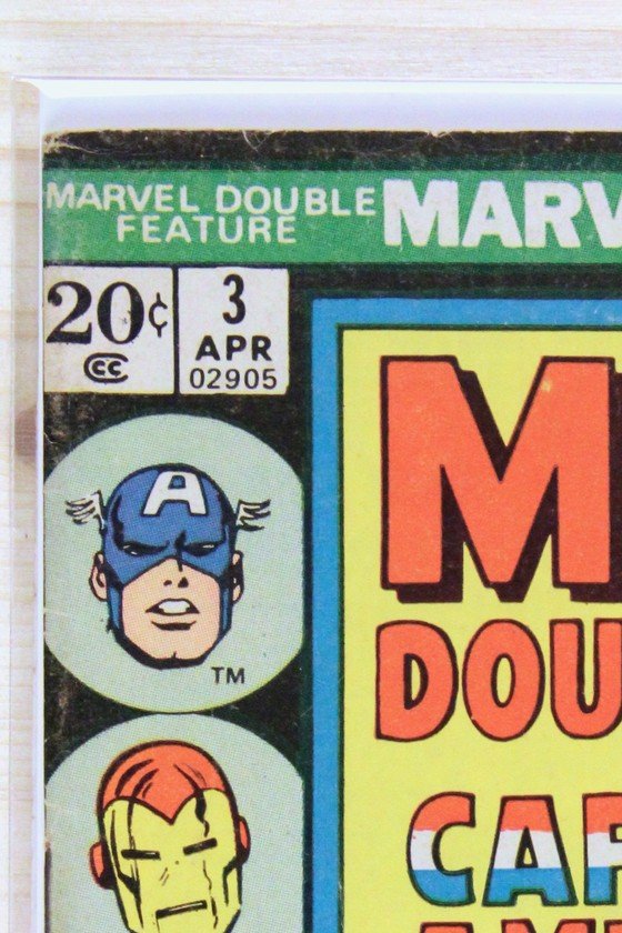 Marvel Double Feature #3 – Marvel (1974) 5.0 VG/FN Jack Kirby art | Stan Lee story
