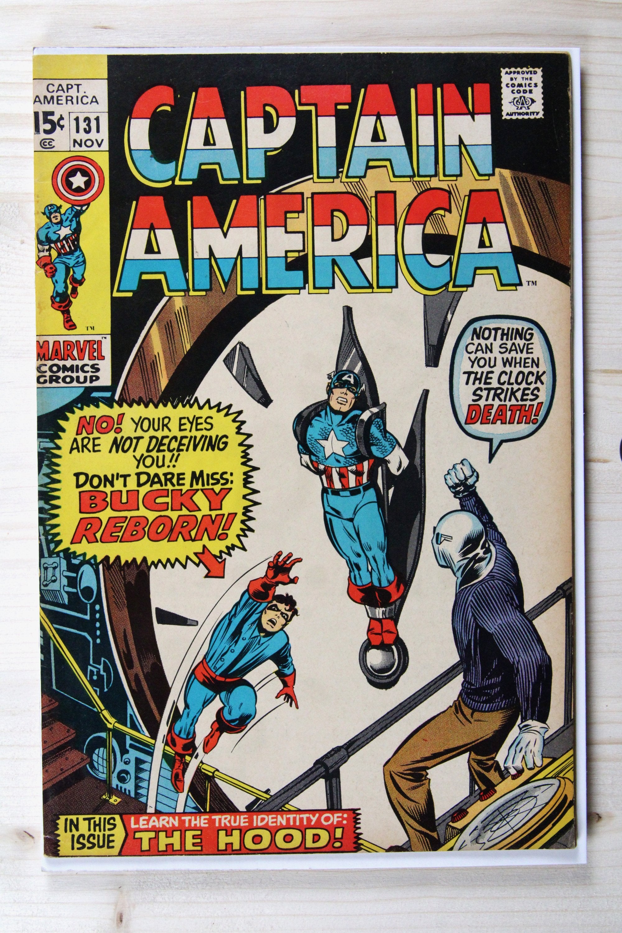 Captain America #131 – Marvel (1970) 7.0 FN/VF Joe Sinnott cover | Stan Lee story