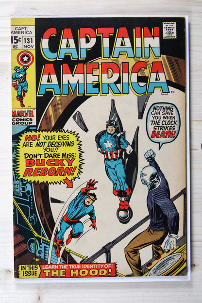 Captain America #131 – Marvel (1970) 7.0 FN/VF Joe Sinnott cover | Stan Lee story