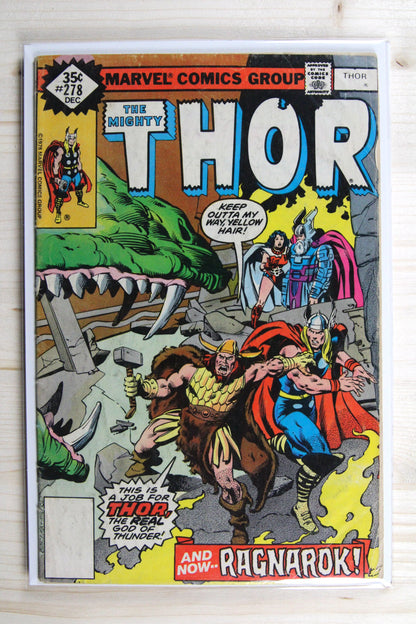 Thor #278 – Marvel (1978) 6.0 FN Ragnarok