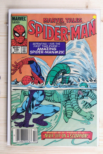 Marvel Tales  #168 – Marvel (1984) 8.0 VF Steve Ditko art | Newsstand Edition