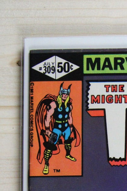 Thor #309 – Marvel (1981) 7.5 VF-