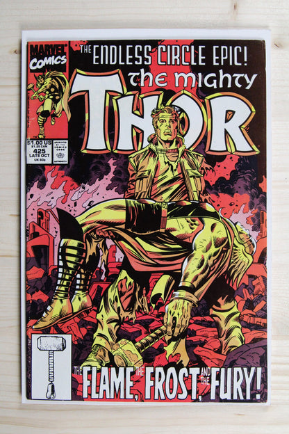 The Mighty Thor #425 – Marvel (1990) 7.5 VF- Joe Sinnott