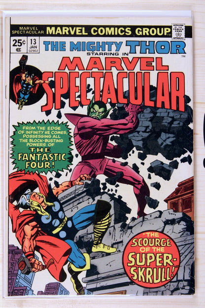 Marvel Spectacular #13 – Marvel (1975) 7.5 VF- Jack Kirby art | Stan Lee story