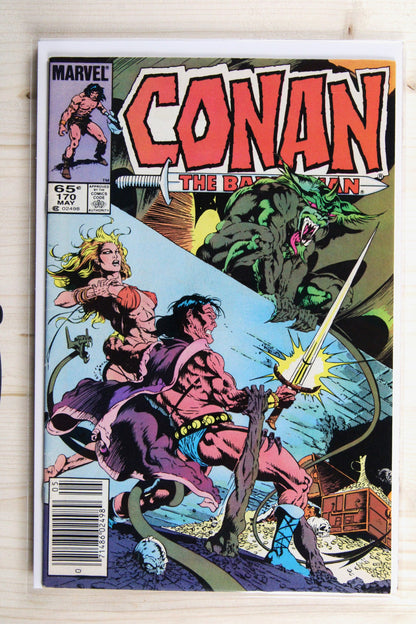 Conan the Barbarian #170 – Marvel (1985) 8.5 VF+ Newsstand Edition