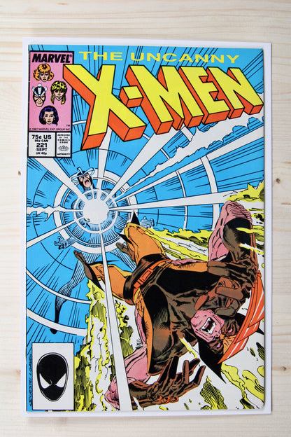 The Uncanny X-Men #221 – Marvel (1987) 9.2 NM- Chris Claremont story | Marc Silvestri art
