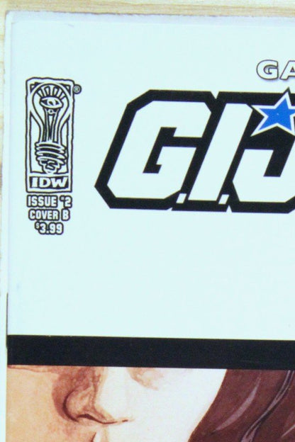 G.I. Joe: Cobra II #2 – IDW Publishing (2010) 9.4 NM Cover B variant by Antonio Fuso
