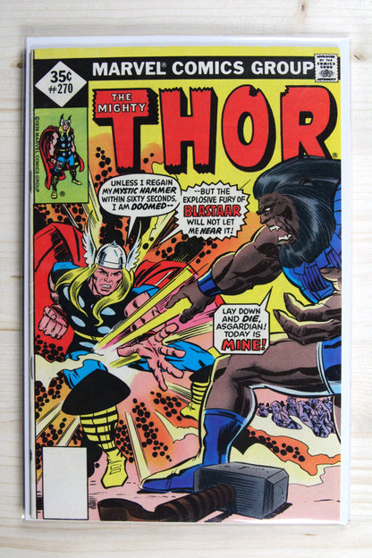 Thor #270 – Marvel (1978) 8.0 VF