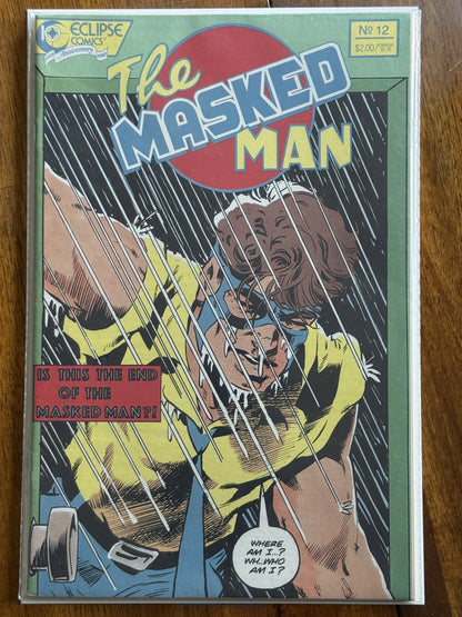 Masked Man #1-12 – Eclipse (1984) Full Series Set