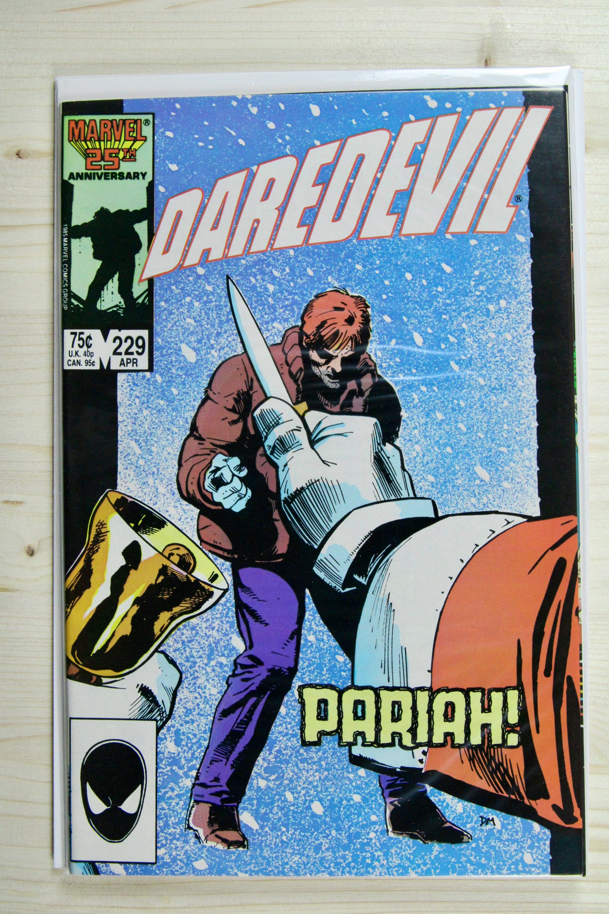 Daredevil #229 – Marvel (1986) 8.5 VF+ Born Again | Frank Miller story