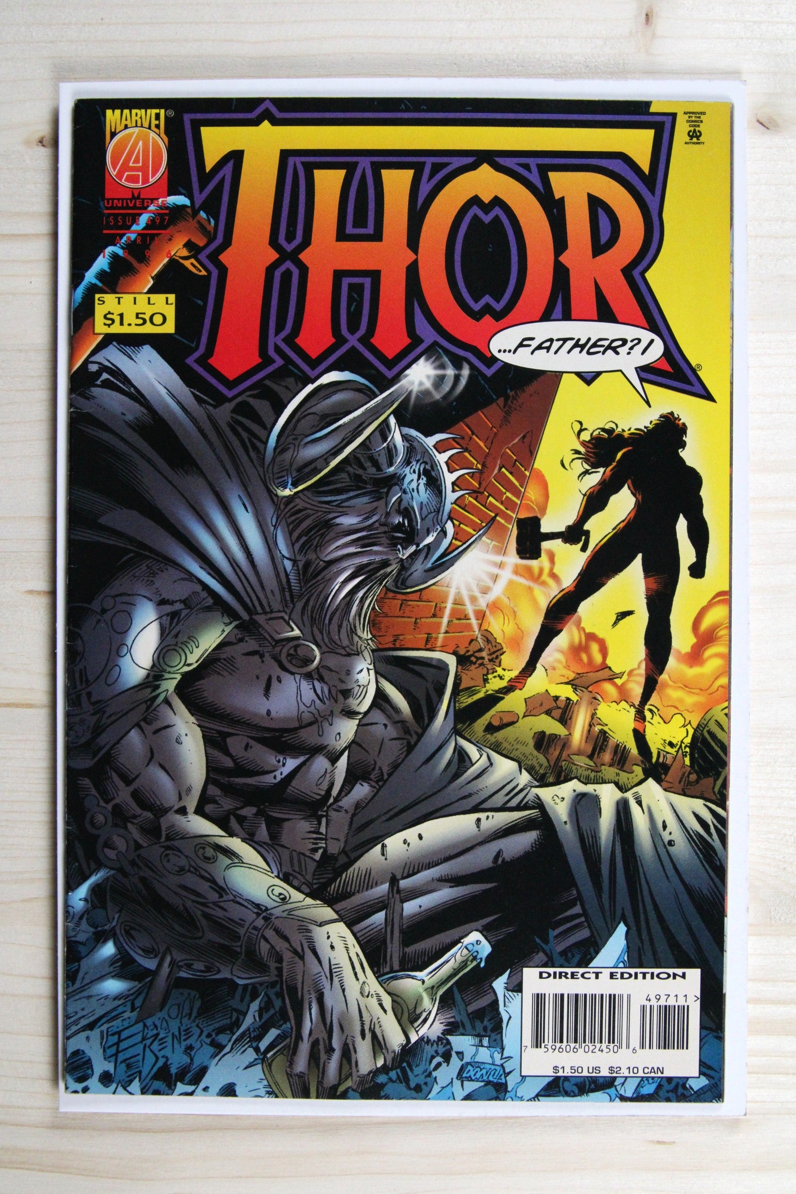Thor #497 – Marvel (1996) 9.0 VF/NM Direct Edition