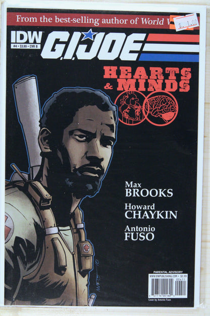 G.I. Joe: Hearts & Minds #4 – IDW Publishing (2010) 9.4 NM Cover B