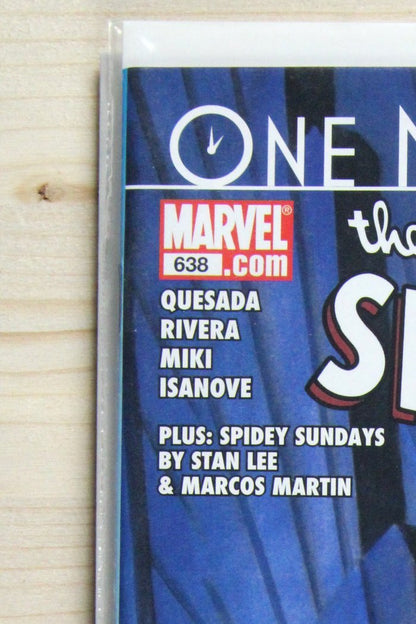 The Amazing Spider-Man #638 – Marvel (2010) 9.4 NM One Moment in Time | Stan Lee story