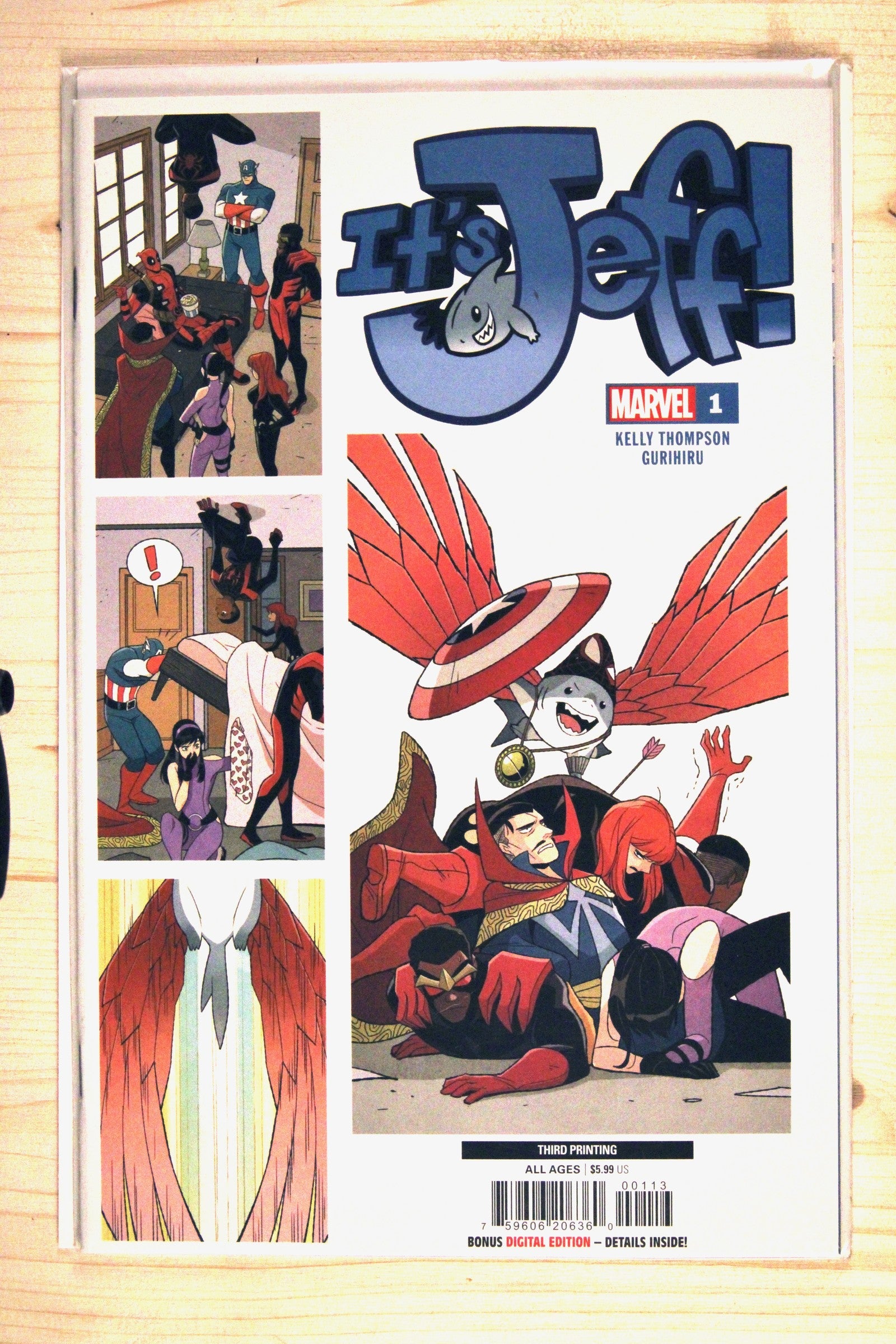 It's Jeff #1 – Marvel (2023) 9.6 NM+ 3rd Print