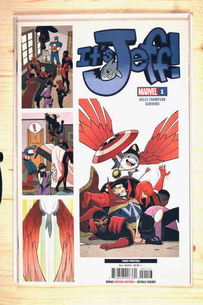 It's Jeff #1 – Marvel (2023) 9.6 NM+ 3rd Print