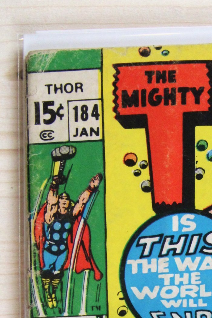 Thor #184 – Marvel (1971) 4.0 VG Joe Sinnott | Stan Lee story