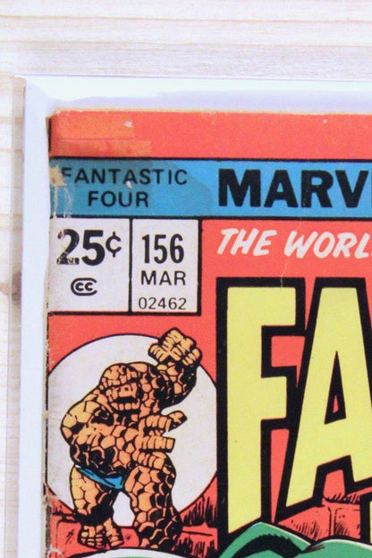 Fantastic Four #156 – Marvel (1975) 2.0 GD Joe Sinnott