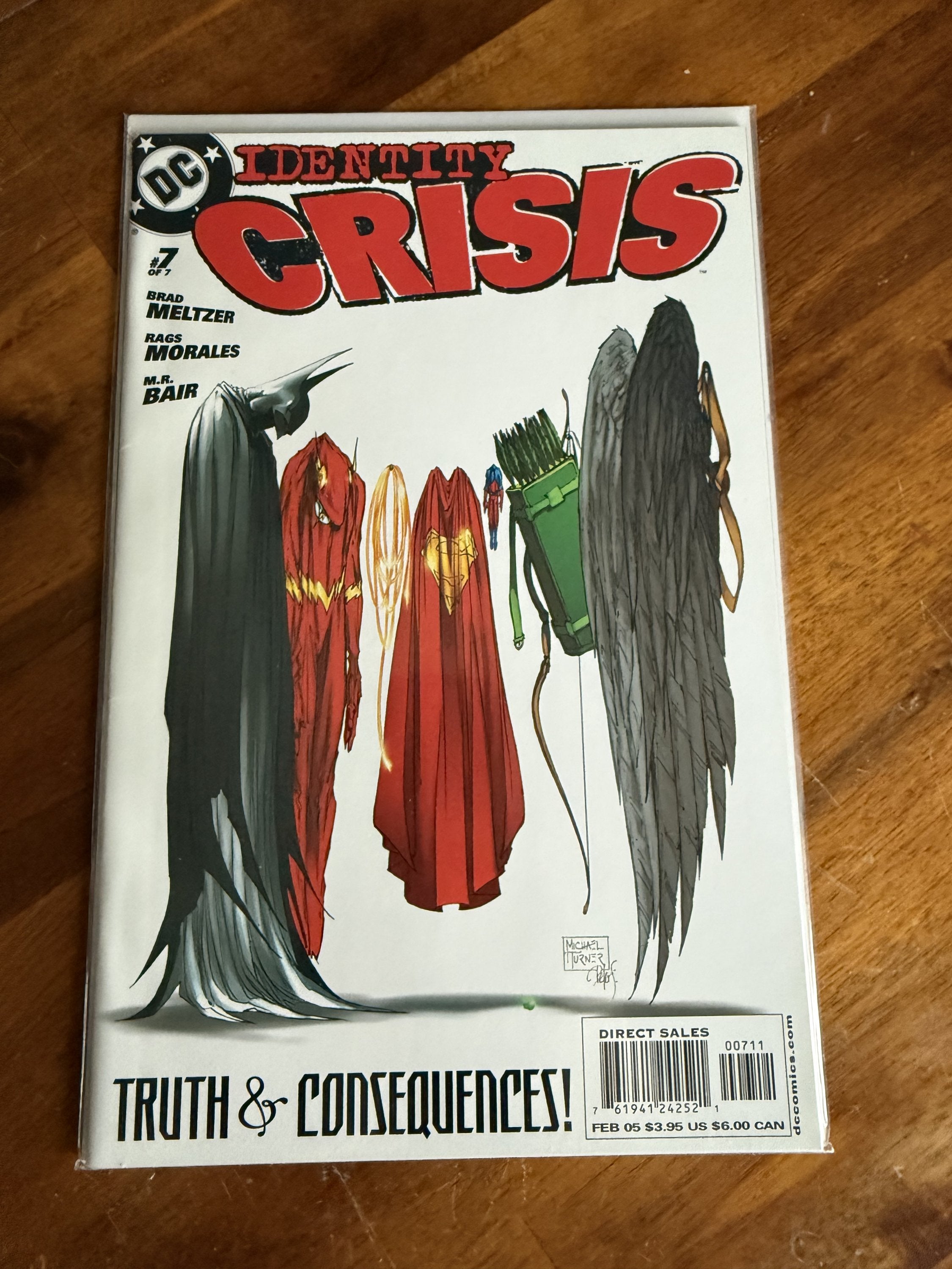 Identity Crisis #1-7 – DC (2004) Full Set + Bonuses