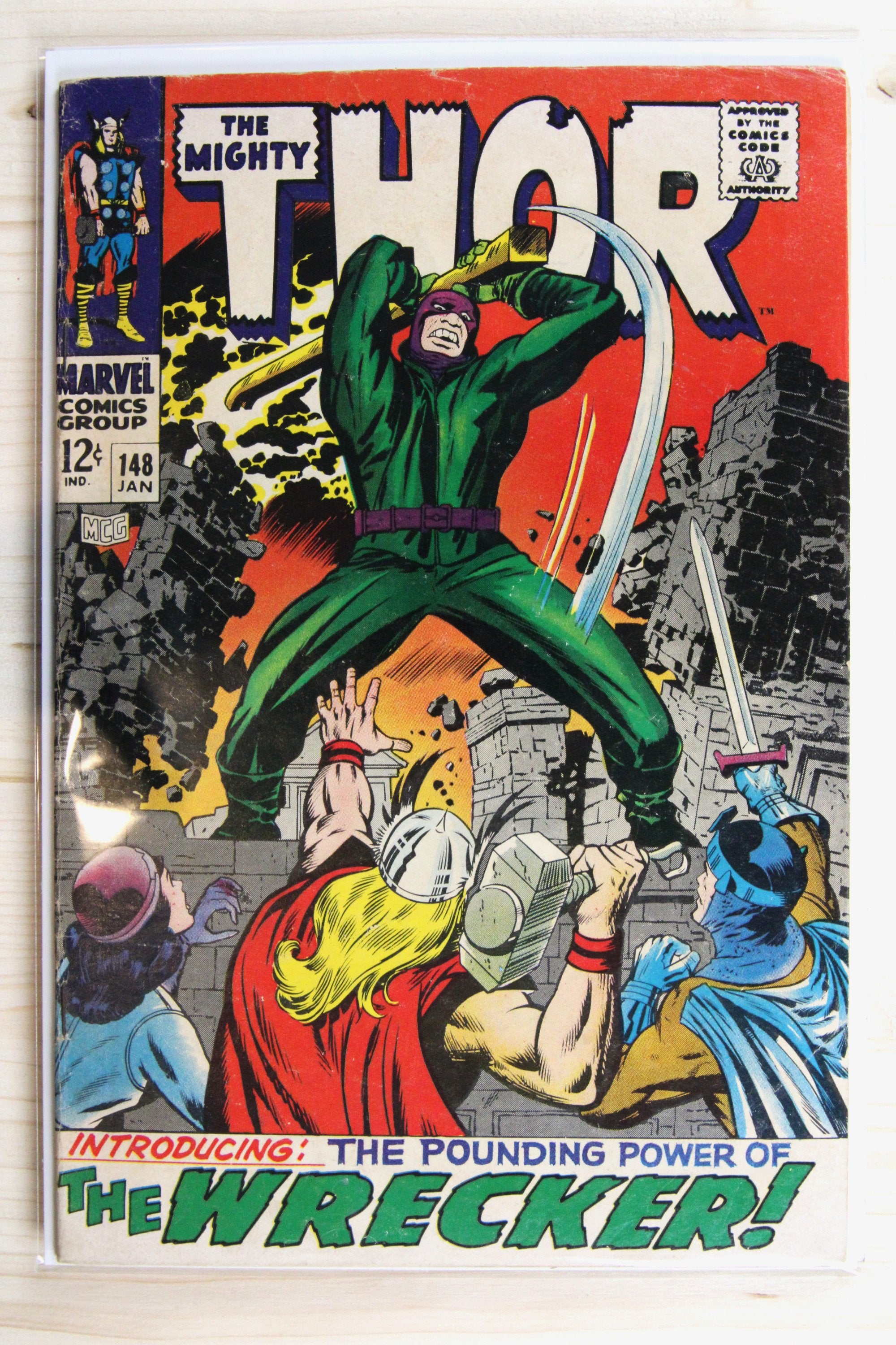 Thor #148 – Marvel (1968) 4.5 VG+