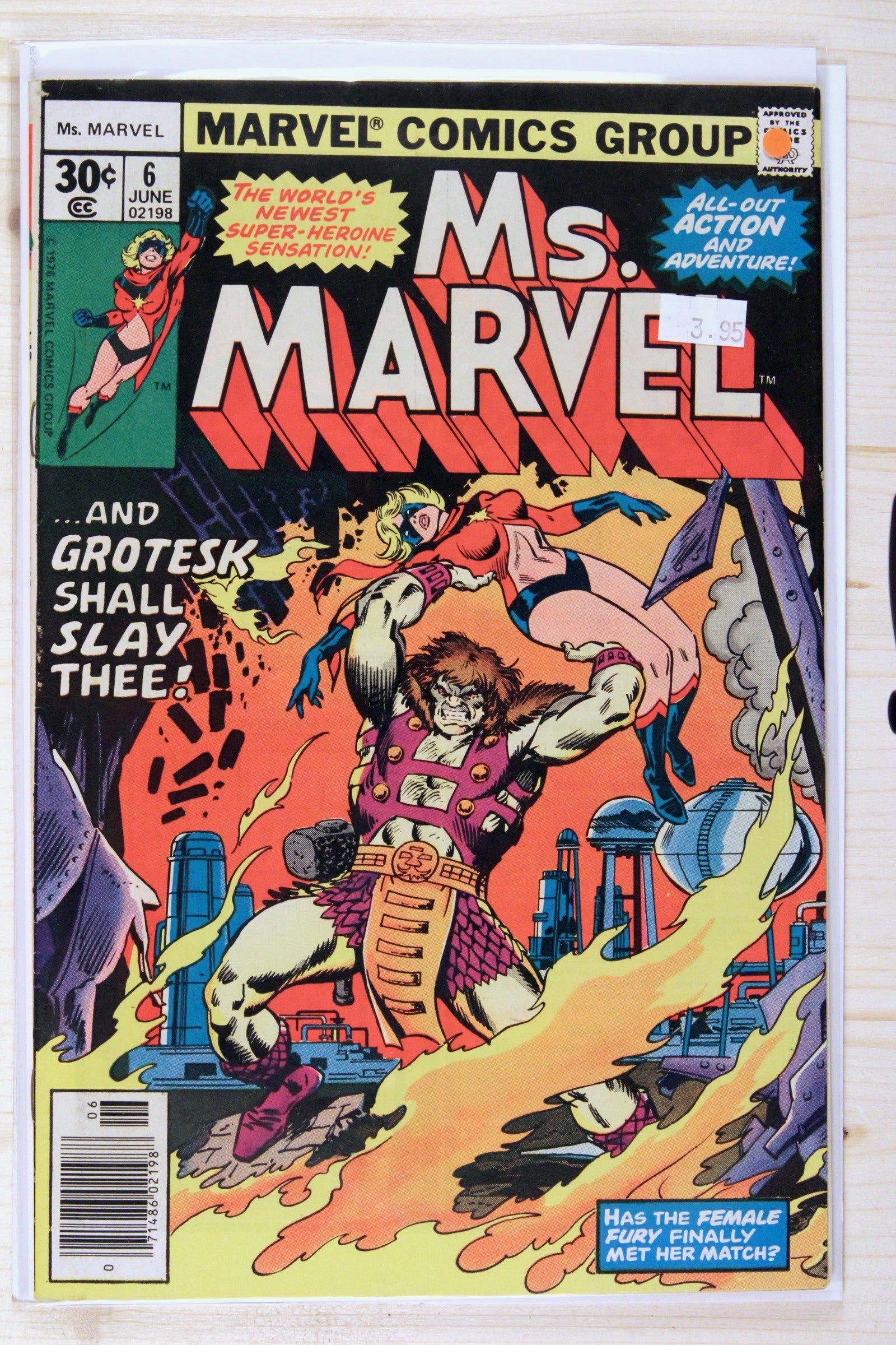 Ms. Marvel #6 – Marvel (2016) 7.5 VF- Newsstand Edition