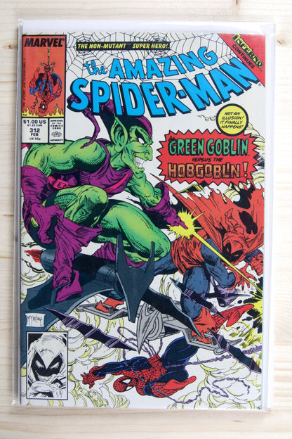 The Amazing Spider-Man #312 – Marvel (1989) 9.4 NM