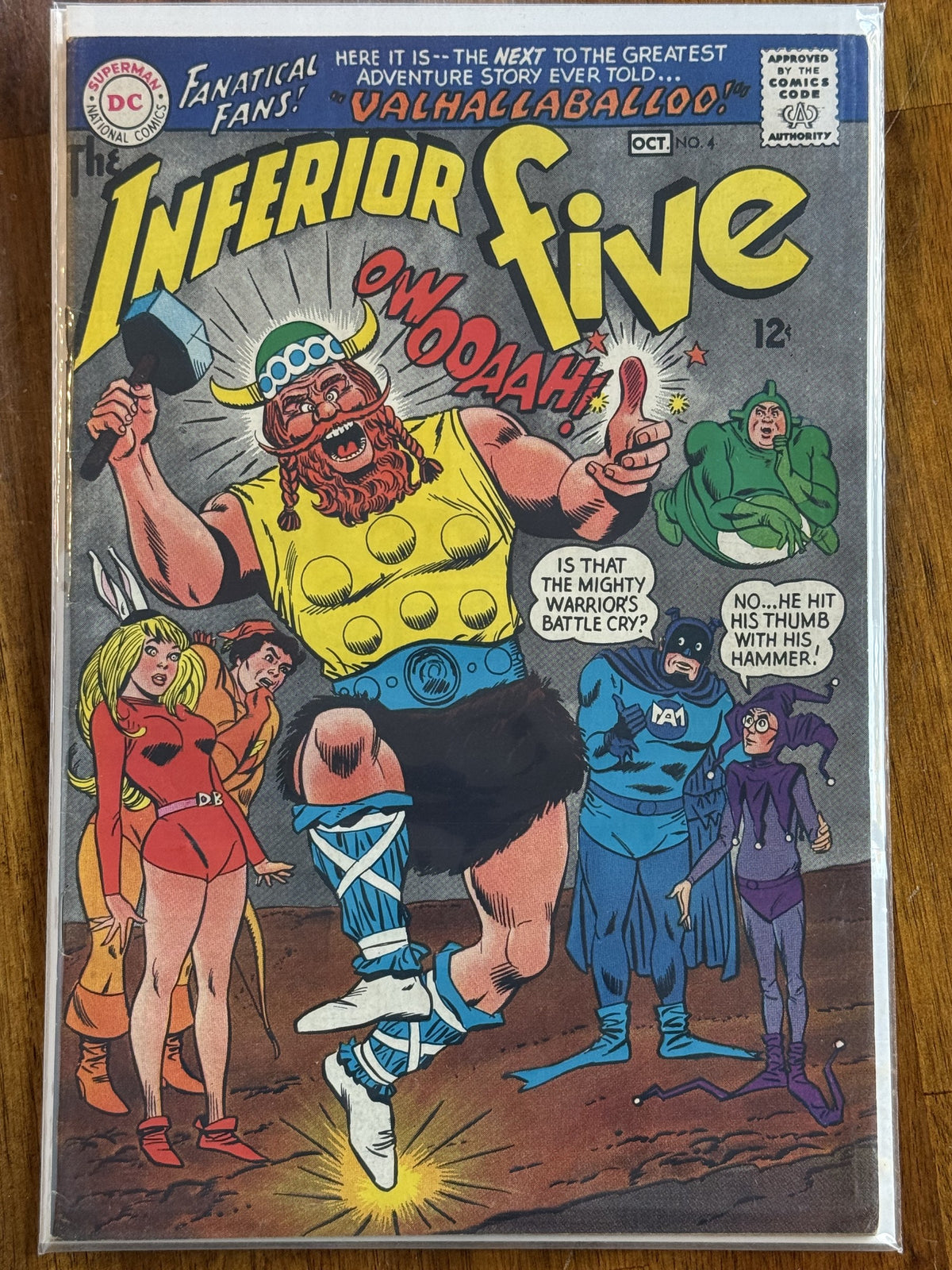 The Inferior Five #4 – DC Comics (1967) 7.5 VF-