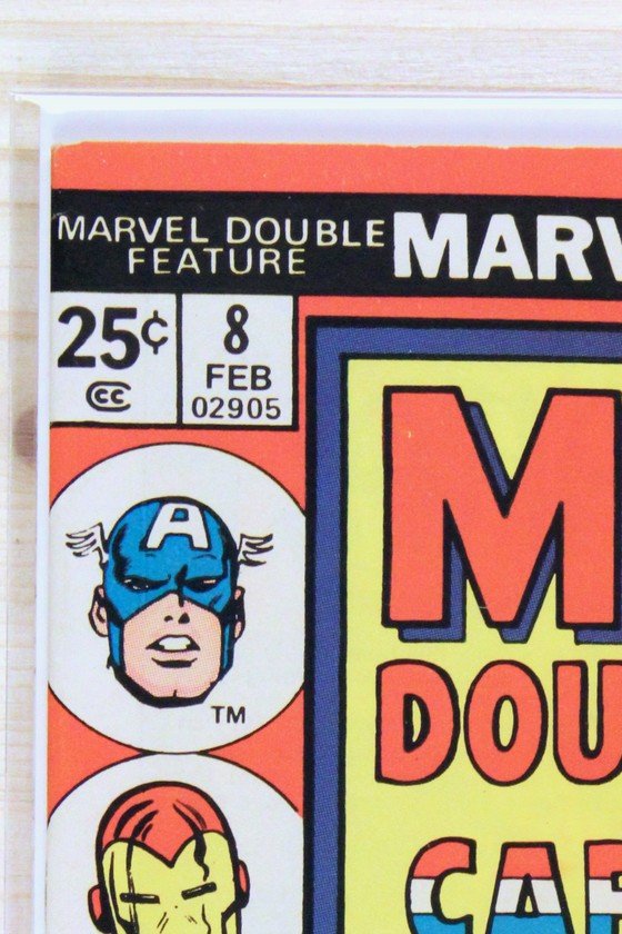 Marvel Double Feature #8 – Marvel (1975) 7.0 FN/VF Jack Kirby art | Stan Lee story