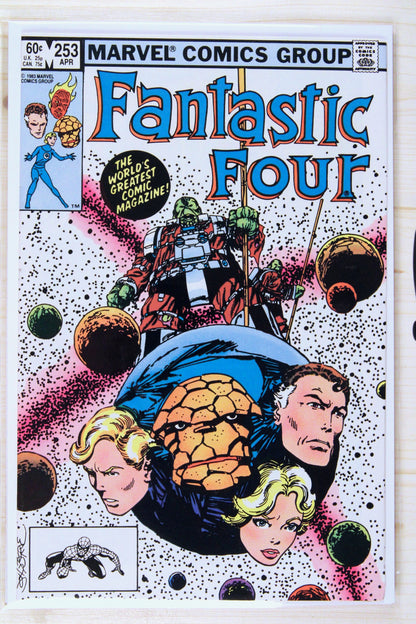 Fantastic Four #253 – Marvel (1983) 7.5 VF- Annihilation Gambit | John Byrne story