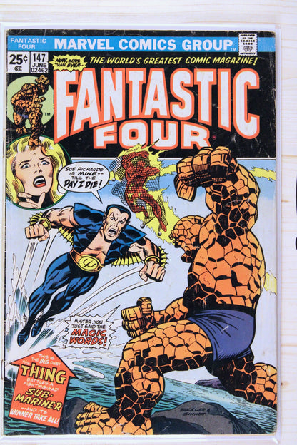 Fantastic Four #147 – Marvel (1974) 5.5 FN- Joe Sinnott