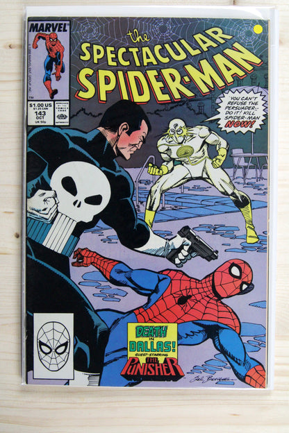 The Spectacular Spider-Man #143 – Marvel (1988) 8.5 VF+