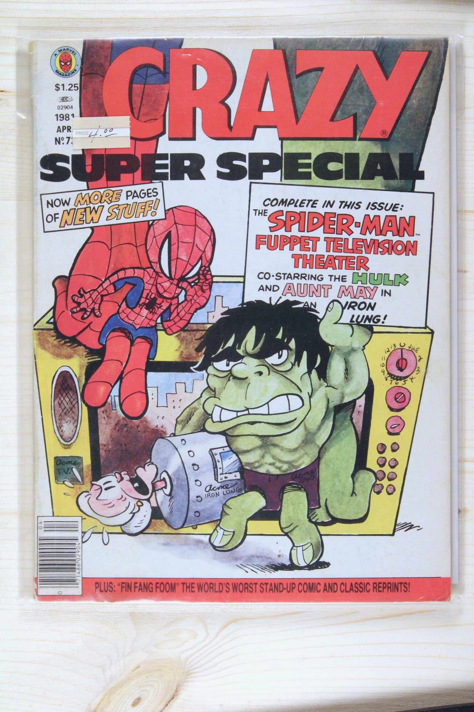 Crazy Super Special #73 – Marvel (1981) 6.5 FN+